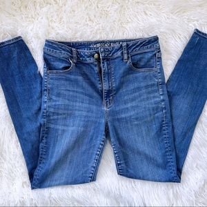 American Eagle Jeans US 12 Long Super Hi-Rise Jegging